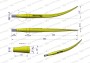 PALEC ŁADOWACZA WYGIĘTY ZAMYKAJĄCY L-600mm CHWYTAK (KROKODYL) W9132-600K.2.jpg