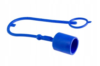 Osłona wtyczki euro niebieska 1/2"