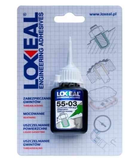 Klej do śrub duża siła 10ml loxeal