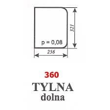 Szyba nr 360