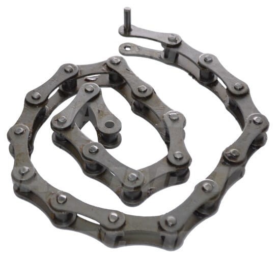 Łańcuch 1 1/4" 210A rollon solid skok łańcucha 31.75 śr rolki10.16 szer wew 9.4 śr sworznia 5.08 grubość płytki 2.03