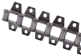 Łańcuch podajnika S52/2K1/JA rollon solid S52/2K1JA.41  skok łańcucha38.1 śr rolki15.24 szer wew22.23 śr sworznia5.72 gr płytki2.5 rozstaw otworów58.8 średnica otworu8.3