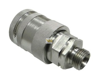 Szybkozłącze hydrauliczne gniazdo euro M18x1.5 gwint zewnętrzny  Waryński
