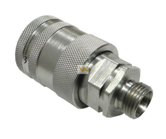 Szybkozłącze hydrauliczne gniazdo euro M18x1.5 gwint zewnętrzny  Waryński