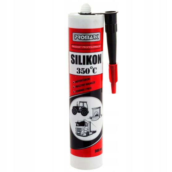 Silikon 300g 350st czarny