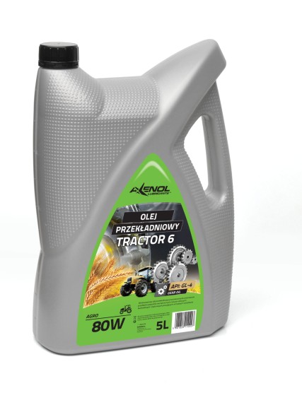 Olej przekładniowy GL-4 80W tractor 6  5l Axenol