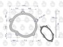 Uszczelka pompy wodnej krążelit 0.8mm C-330 ORYGINAŁ URSUS 50004510U.2.jpg
