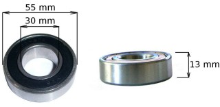 Łożysko 6006 skf 30x55x13