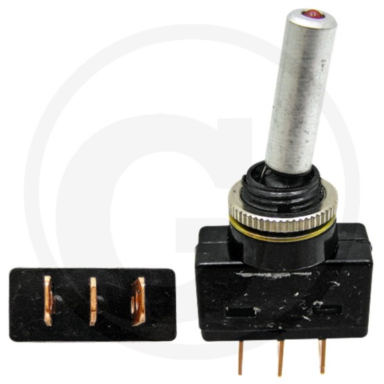 Włącznik przechylny Z czerwoną kontrolką led 4990267