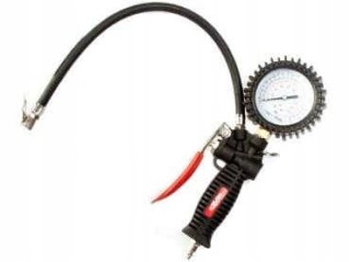 Pistolet do pompowania kół z manometrem TG-18 profesjonalny 42078 airpress