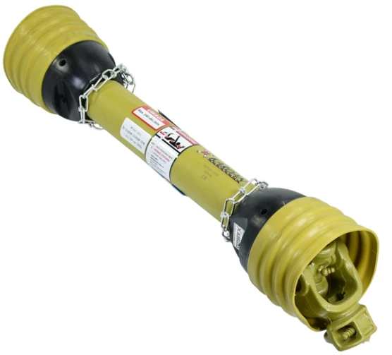 Wał przegubowo teleskopowy 500Nm 560-820mm, krzyżak 27x75 X Kardan cytryna