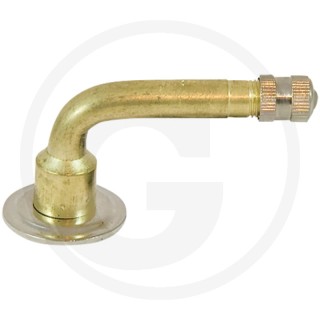 Zawór dętkowy kątowy prosty wys.20mm dł.47mm kąt.90 kg 639V3025