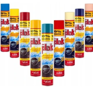 Preparat do kokpitu plak nabłyszczający spray 750 ml wanilia