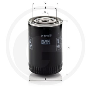 Filtr oleju silnikowego 565W940.21
