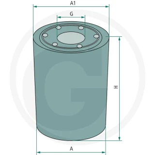 Filtr oleju hydraulicznego 739HF6350