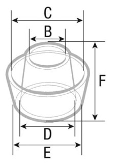 Osadnik kurzu FI-100x170x145 1804689M1 60/169-19