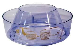 Osadnik kurzu FI-141x266mm orginał donaldson gruby plastik P016330