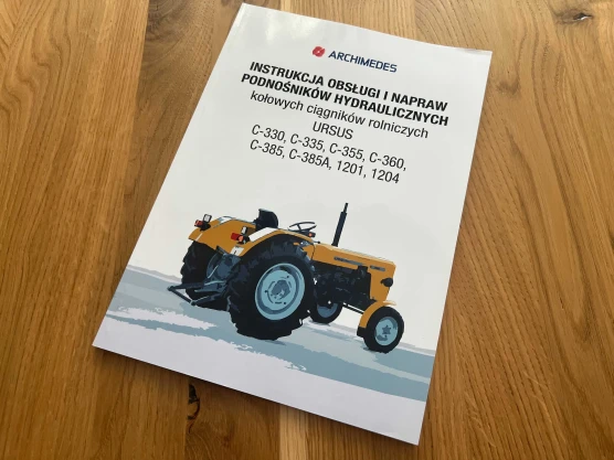 Instrukja obsługi I napraw podnośników hydraulicznych C-330 C-335 C-355 C-360