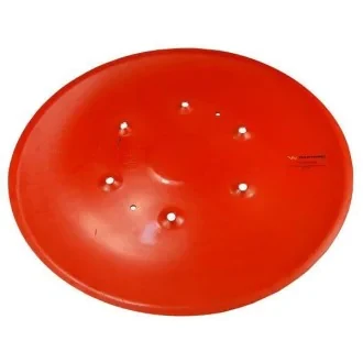 Talerz ślizgowy kosiarki 1,85 m gr. 4mm Morga Z wspawanym pierścieniem 512501010M