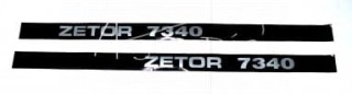 Znak Zetor 7340 kpl