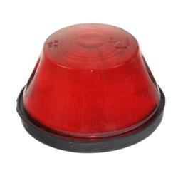Lampa obrysowa okrągła niska czerwona niska WE-92/C