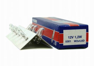 Żarówka 12V 1.2W całoszklona