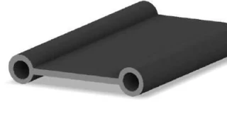 Uszczelka kabiny K40/0306 80368296 80638361 płaska