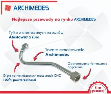 Przewód 2 kipra C-360 archimedes 4664003/ARCH