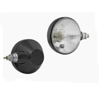 Reflektor metalowy C-330 C-360 prawy R2 12/24V wesem RE.44010 światła mijania, drogowe, pozycje