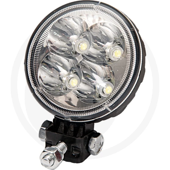 Lampa robocza led okrągła 4 diody 600Lm 693LED0094