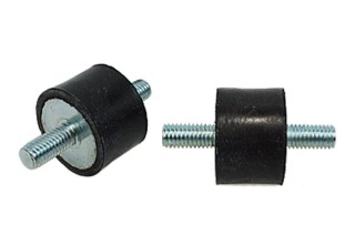 Odbój gumowy poduszka 2 śruby 35x25 FI-8mm