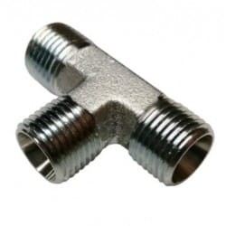 Trójnik hydrauliczny metryczny BBB M22x1.5 15L (XT) Waryński
