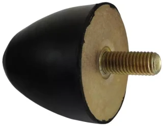 Odbój gumowy stożkowy 50x40x73 M10