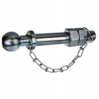 Kula przyczepki na sworzeń dł 185MM FI-32 Z nakrętką długa 2000KG