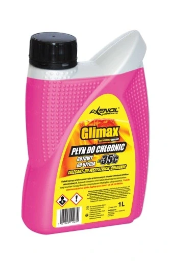 Koncentrat do chłodnic 1l glimax różowy