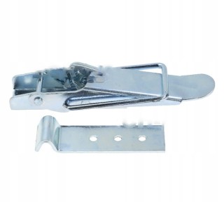 Spinacz zamek burty uniwersalny 195x30mm ze skoblem klamra Z drutu 5mm