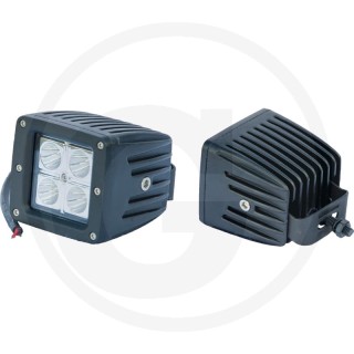 Lampa robocza led kwadratowa 693LED0082 4 led 20W 1400 lm 12-24V