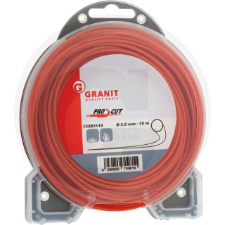 Żyłka tnąca okrągła 2,0mm rolka 15m  13283110