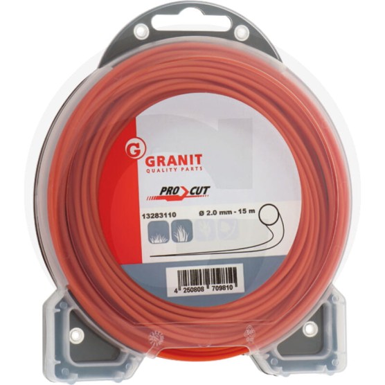 Żyłka tnąca okrągła 2,0mm rolka 15m  13283110