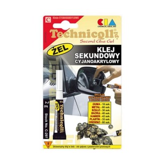 Klej sekundowy 2g żel
