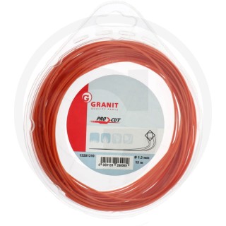 Żyłka tnąca kwadrat 1,3mm rolka 15m 13281310