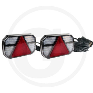 Magnetyczny zestaw tylnych świateł led 12/24V 2,5m 7070010430