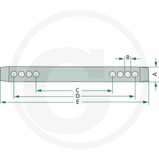 Sworzeń prosty 25X165/190 200129336