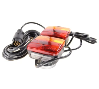 Zestaw lamp tylnych magnes Z przewodem 7.2m