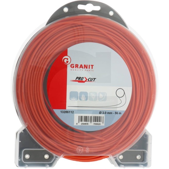 Żyłka tnąca okrągła 3,0mm rolka 56m 13286112