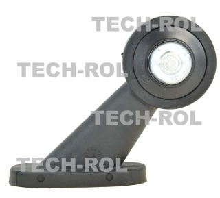 Lampa zespolona obrysowa diodowa, przód-tył, lewa, 12V / 24V 140L, W21.7 waś