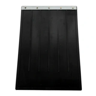 Chlapacz błotnika gumowy 36/50cm z okuciem, szerokość 36cm, długość 50cm, przyczepa; 80380013 resgum