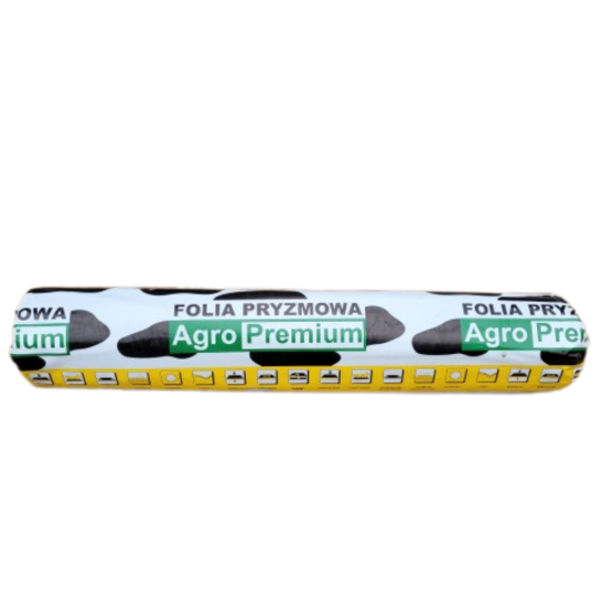 Folia kiszonkarska pryzmowa czarna 10x33 agropremium FK1033CZ