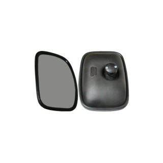 Lusterko ciągnikowe 295 mm/215 mm, obejma 10-24 mm do John Deere LP0295 plastex