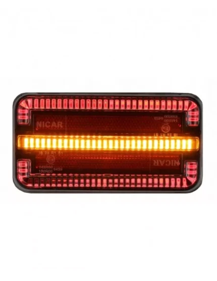 Lampa tylna zespolona led, 3 funkcje, 12-24V, lewa TT12028 TT.12028L